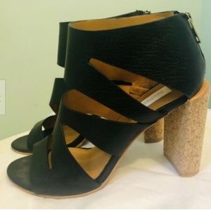 SEE By CHLOE Shoes Black Leather Ankle Bootie 6.5